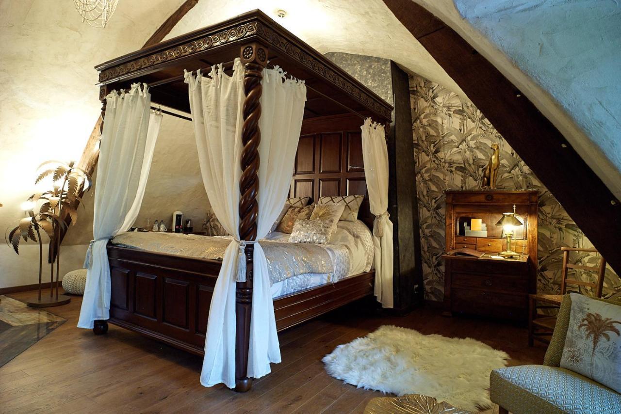 Manoir De La Senechaussee De Lantiern 阿尔扎 外观 照片