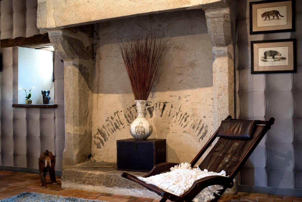 Manoir De La Senechaussee De Lantiern 阿尔扎 外观 照片